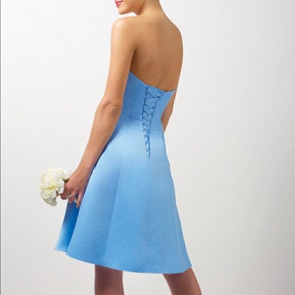 EUC Alfred Angelo 7041s Expresso Bridesmaid Prom Dress - Picture 8 of 12